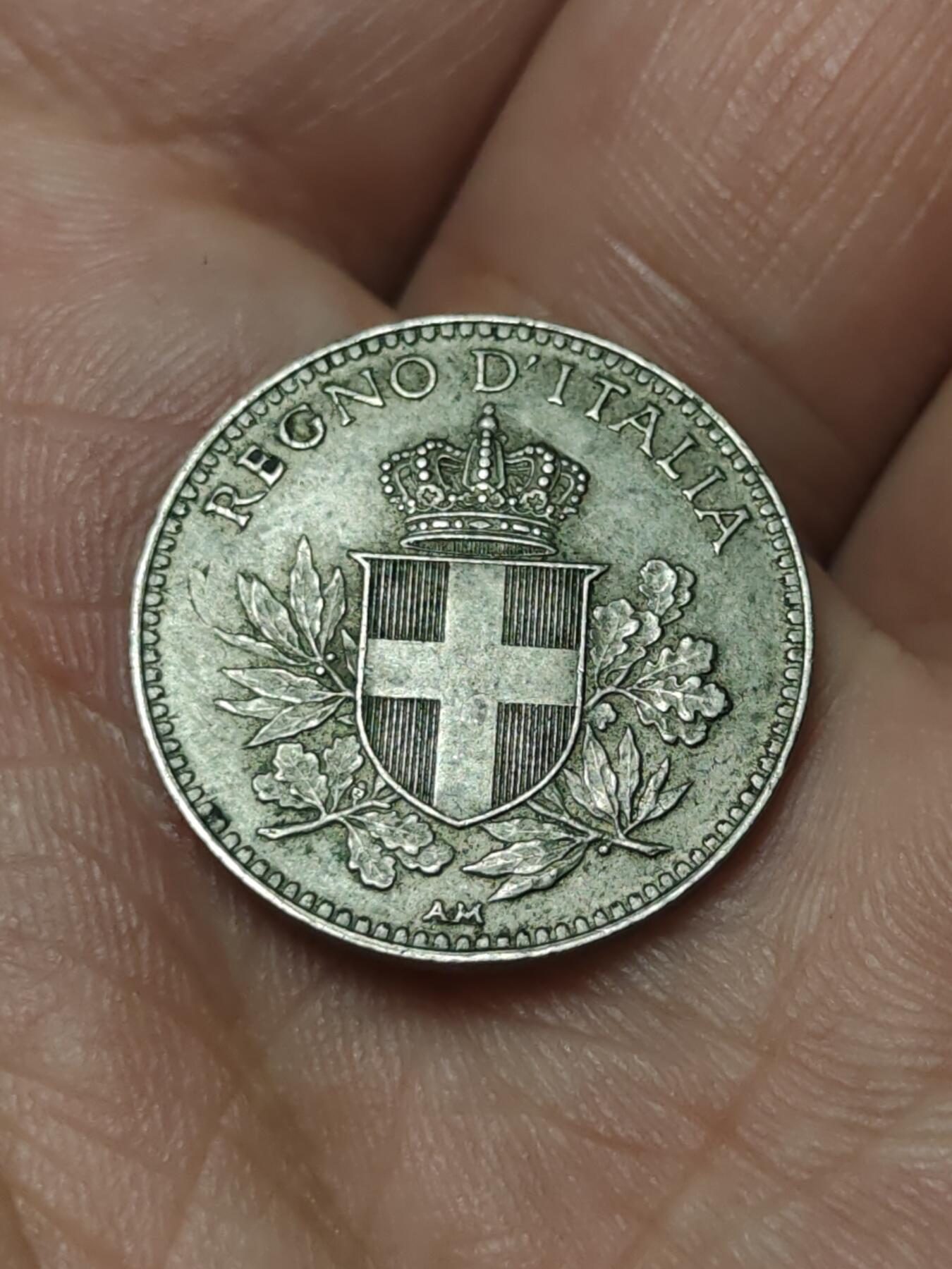 2026年第四十一场(总第二百一十场）外国好品散币场(免佣金) 好品–意大利王国1918年20分(维托里奥·埃马努埃莱三世时期第三套，首发年仅发行3年)