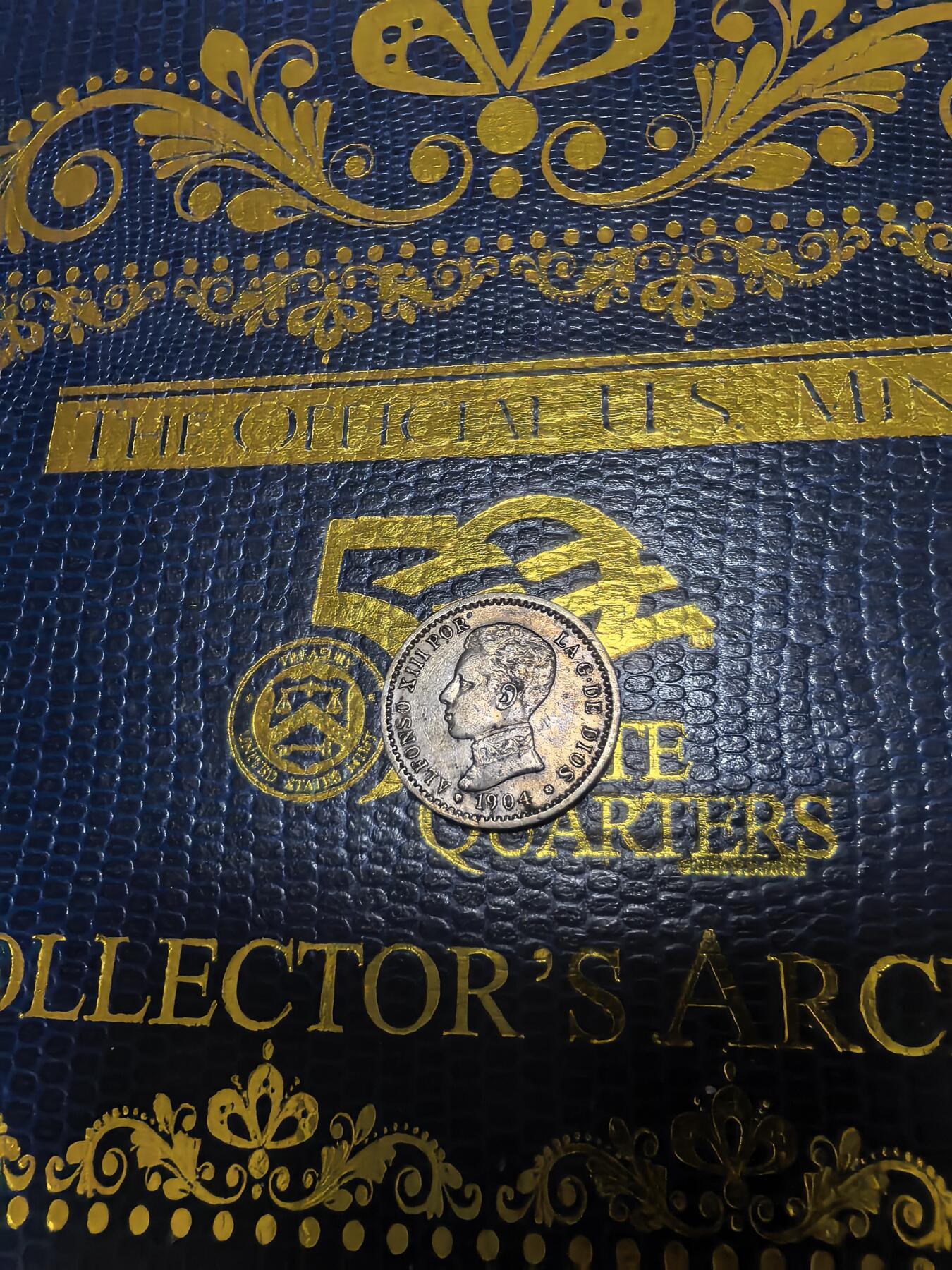 长老汇马年精选第十六场拍卖 1904西班牙阿方索十三世50分银币，2.5克835银（9）