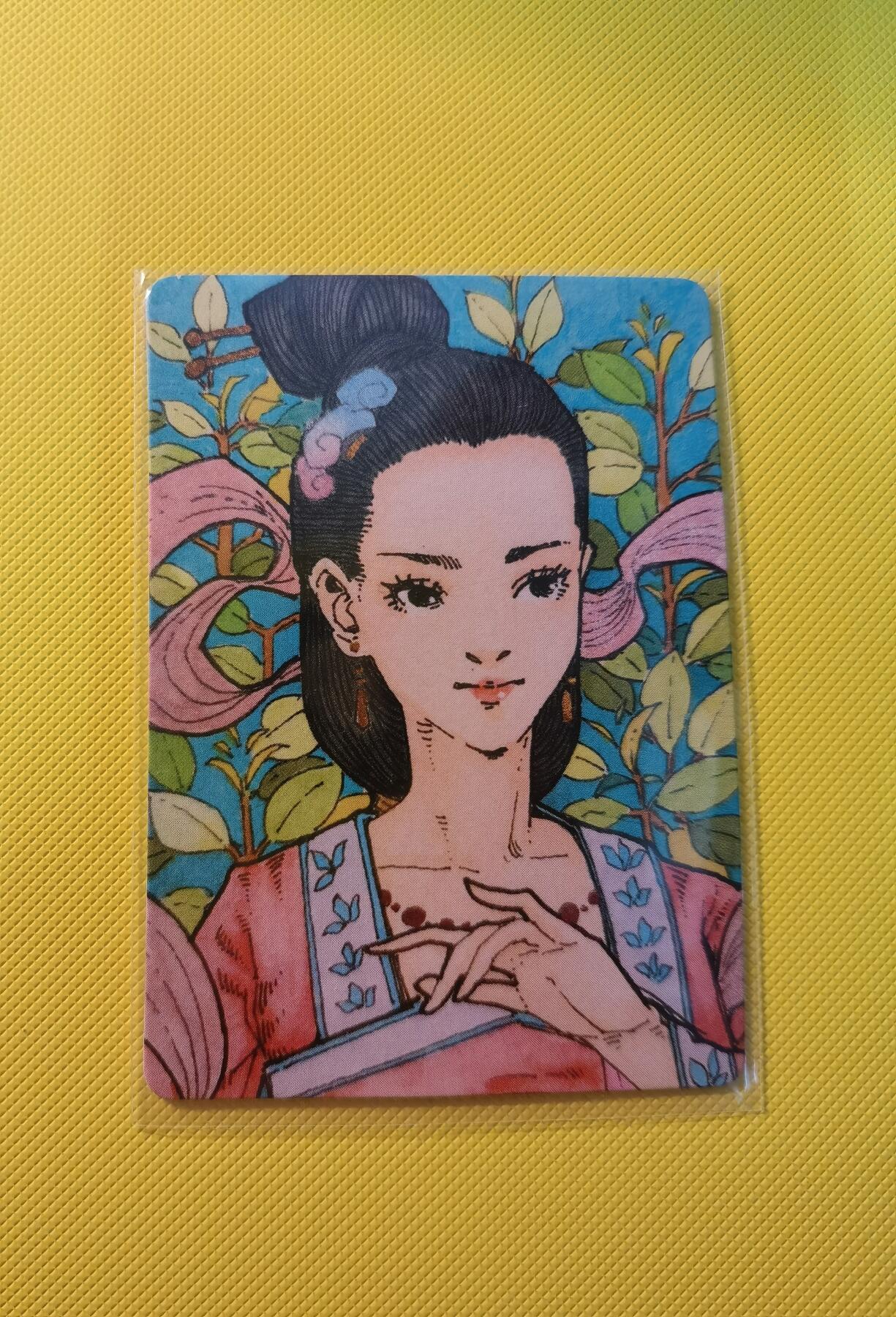 蜂潮卡牌  拍卖001期  小花瓣专场（4月10日  21点  截拍） 小花瓣艺术文创  药香2  手绘复刻卡  假苏  限编：010/022