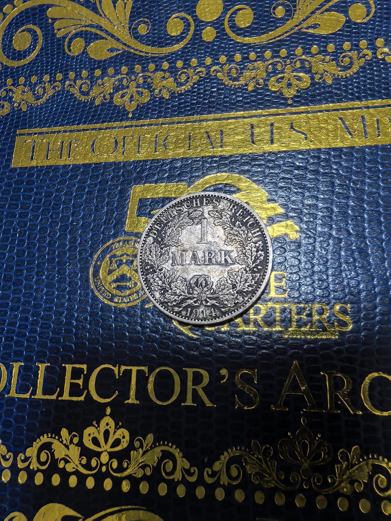 长老汇马年精选第十六场拍卖 1914A德国1马克银币，5.55克900银