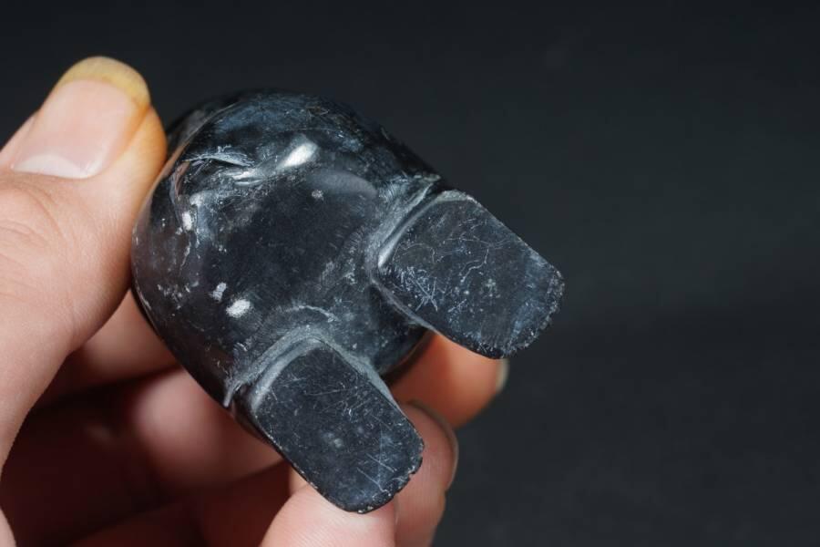 上海都达杂项专场六十六【全场包邮】 老石雕仿古熊摆件62-321