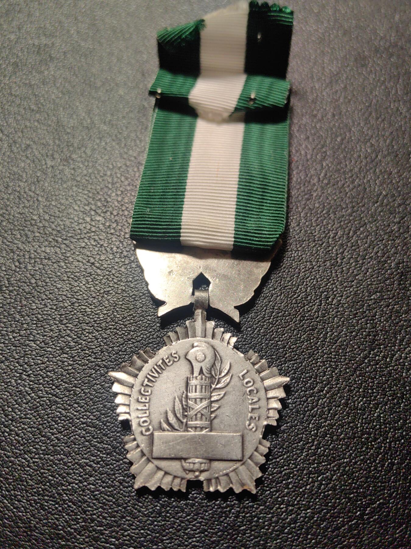 靖甫拍卖第九场 法国银级地方嘉奖奖章 银质