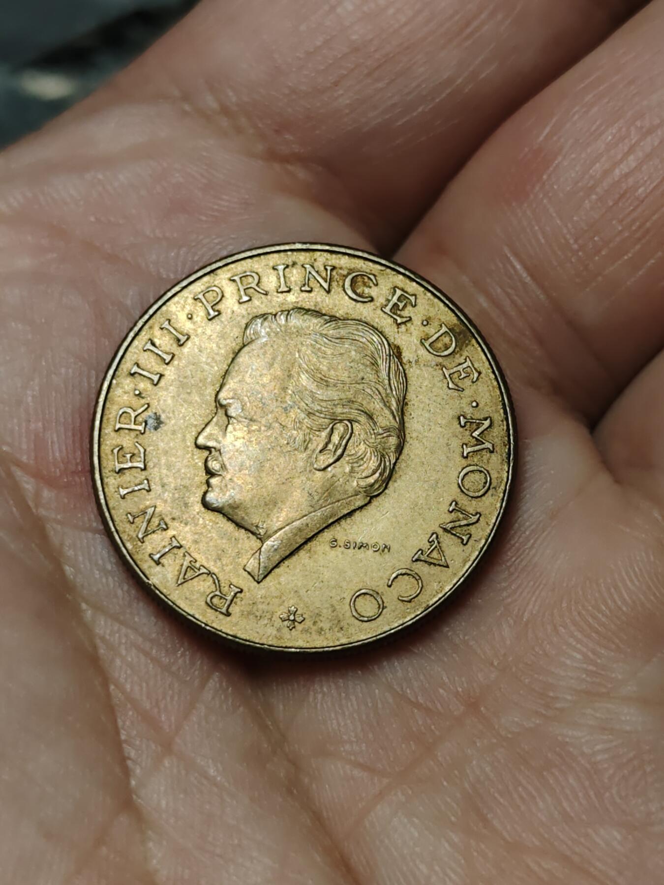 2026年第四十一场(总第二百一十场）外国好品散币场(免佣金) 摩纳哥🇲🇨1981年10法郎(兰尼埃三世第二套第一版)