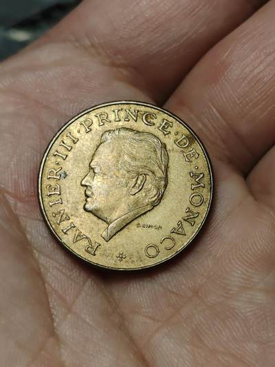 2026年第四十一场(总第二百一十场）外国好品散币场(免佣金) - 摩纳哥🇲🇨1981年10法郎(兰尼埃三世第二套第一版)