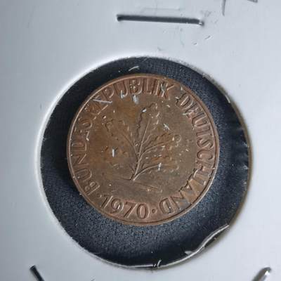 沼泽如烟--第1045场 - 德国1970年1芬尼