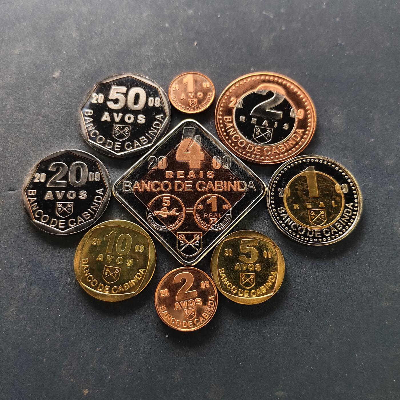 【全场包邮】纯粹捡漏拍519场 【商业币】卡奔达2009年新版本9枚套币