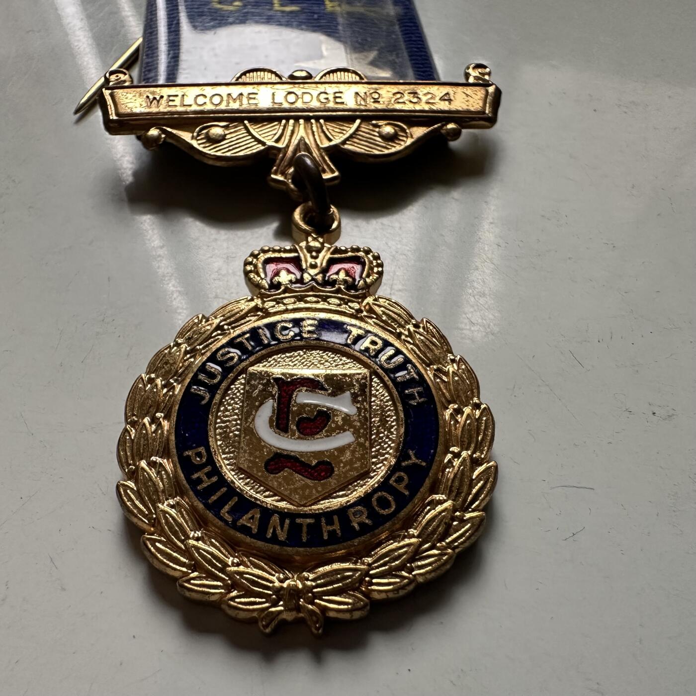 🌹外币初藏🌹🐯2026年第38场   每周二四六晚8️⃣点 世界钱币 英国共济会 1989年 成员晋升纪念奖章