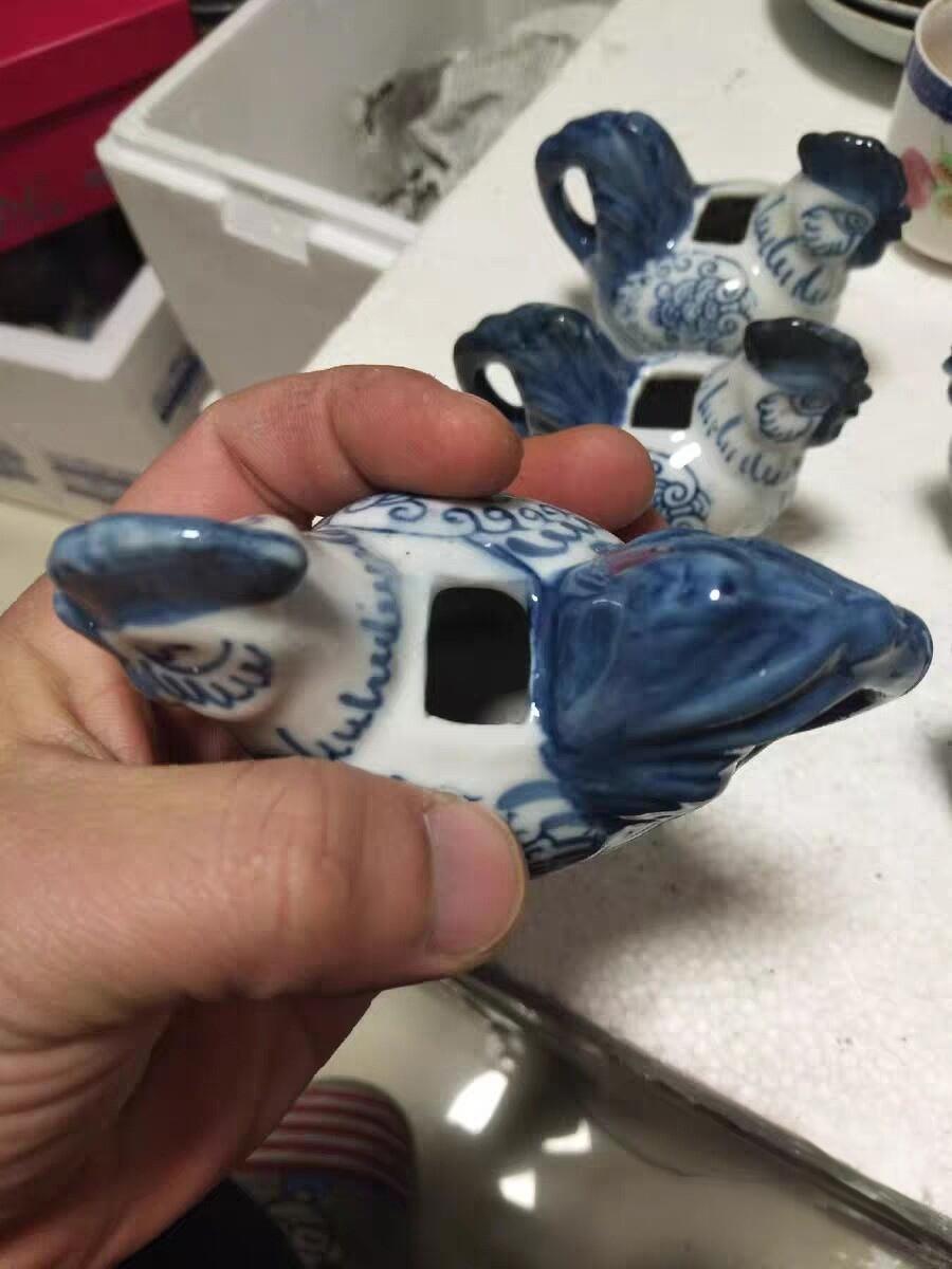 文革时期公鸡水滴5只