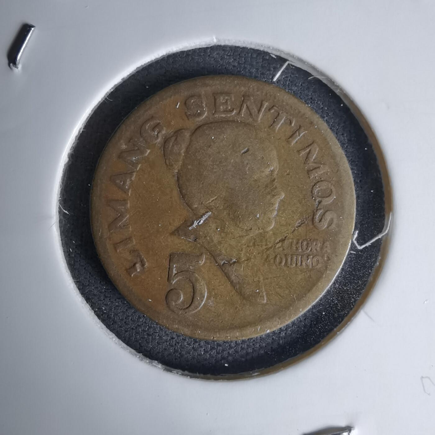 沼泽如烟--第1045场 菲律宾1967年五分