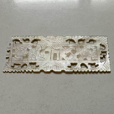 🌹外币初藏🌹🐯2026年第38场   每周二四六晚8️⃣点 世界钱币 - 清代十三行出口螺钿筹码（贝雕筹码）--9