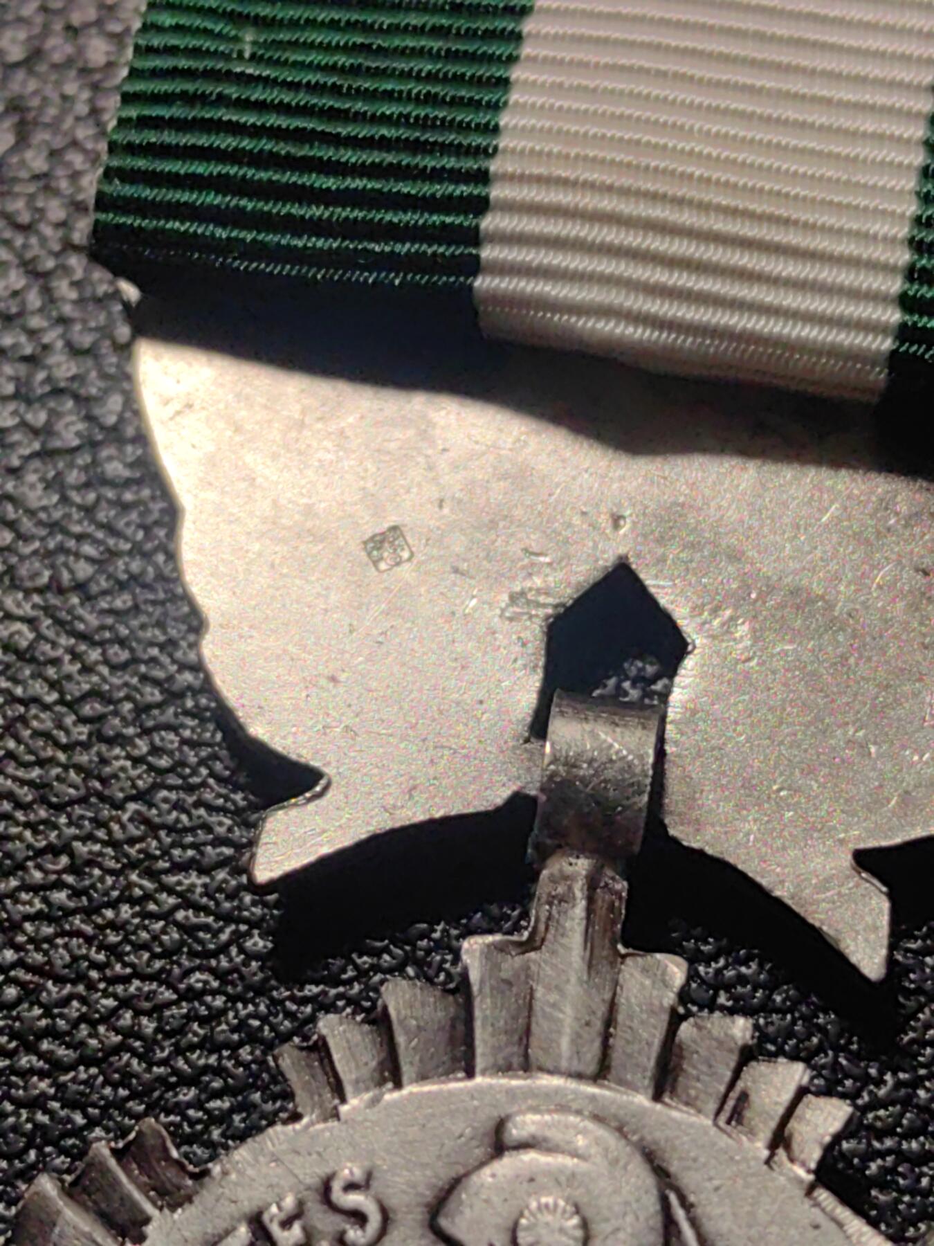 靖甫拍卖第九场 法国银级地方嘉奖奖章 银质