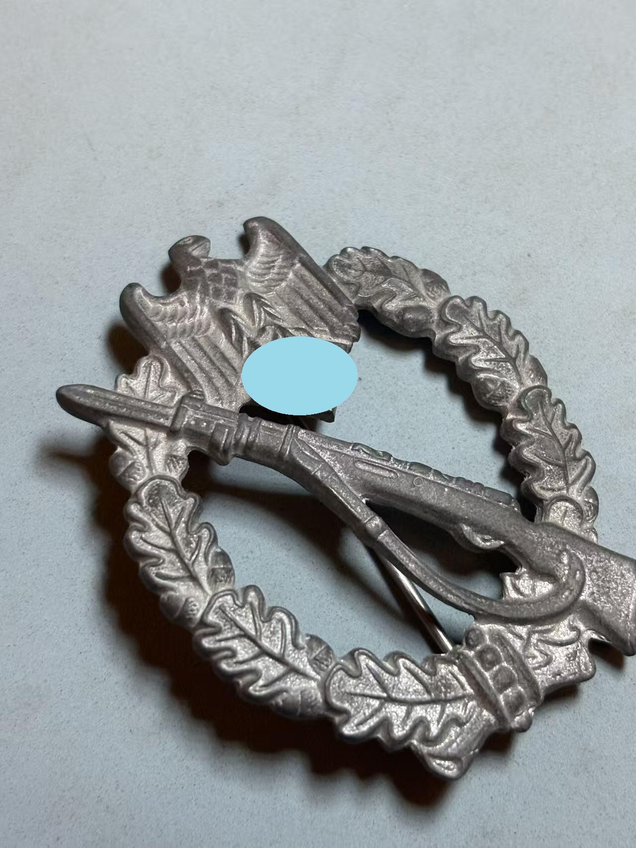 盛世勋华——号角文化勋章邮票专场拍卖第313期 德国（1939）银级步兵突击奖章