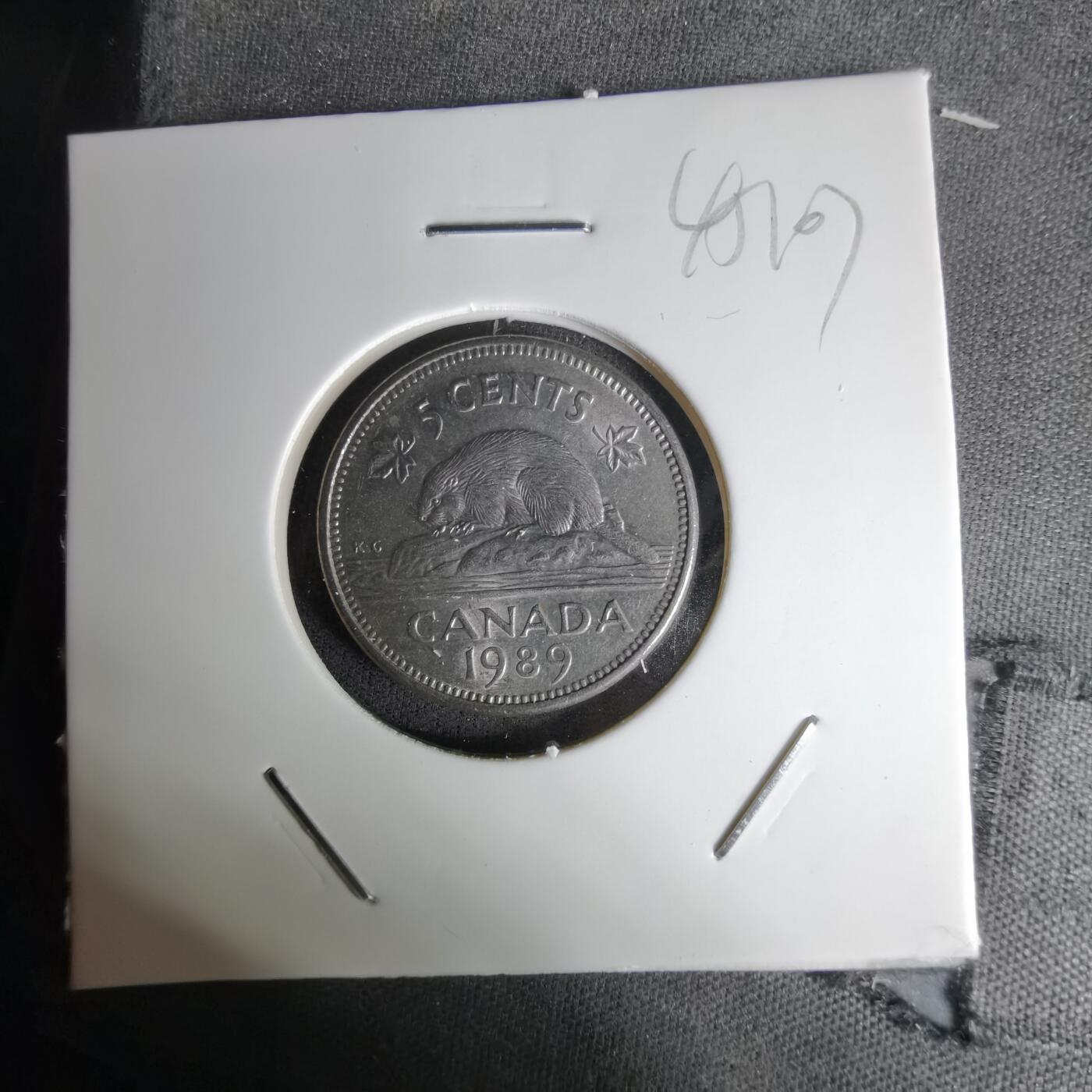 沼泽如烟--第1045场 加拿大1989年五分