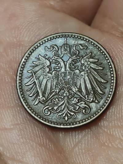 2026年第四十一场(总第二百一十场）外国好品散币场(免佣金) - 好品–奥地利帝国1910年1赫勒(奥匈帝国弗朗茨·约瑟夫一世时期)