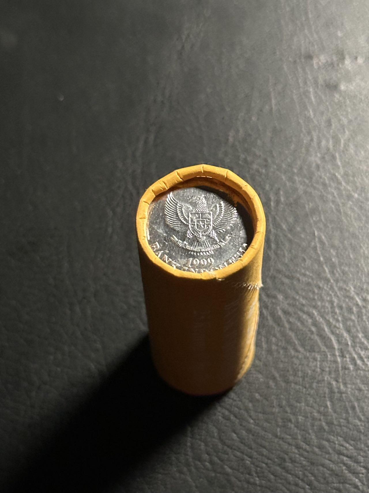 丙午马年四月第二场 。本期更新各类稀有品种 印尼1999年银行原卷25卢比。50枚。原卷！27年前的原卷！（不设起拍，放漏）