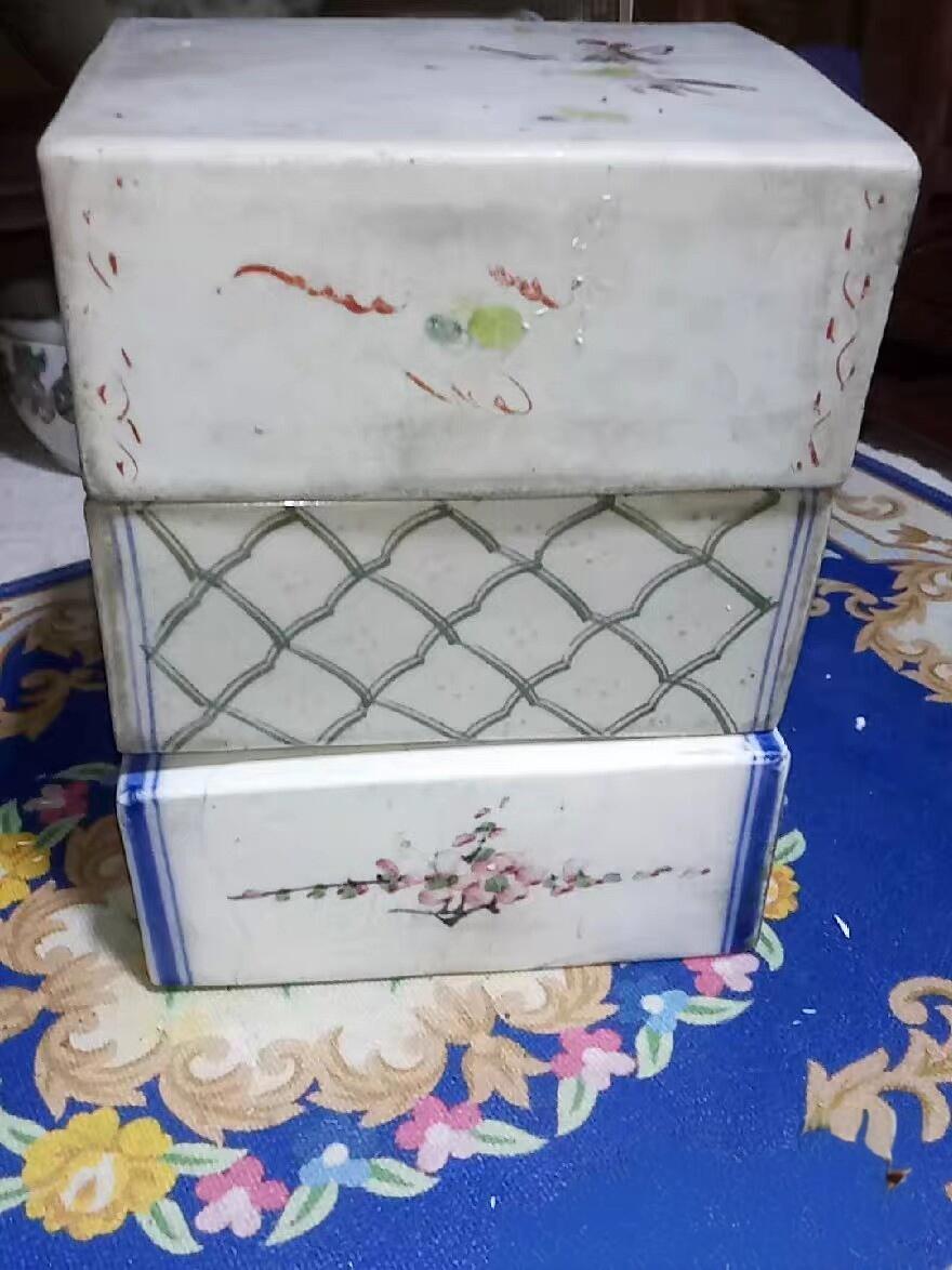 民国时期脉枕三个