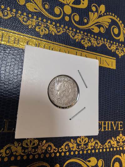 长老汇马年精选第十六场拍卖 - 1941荷兰威廉明娜25分银币，3.58克640银