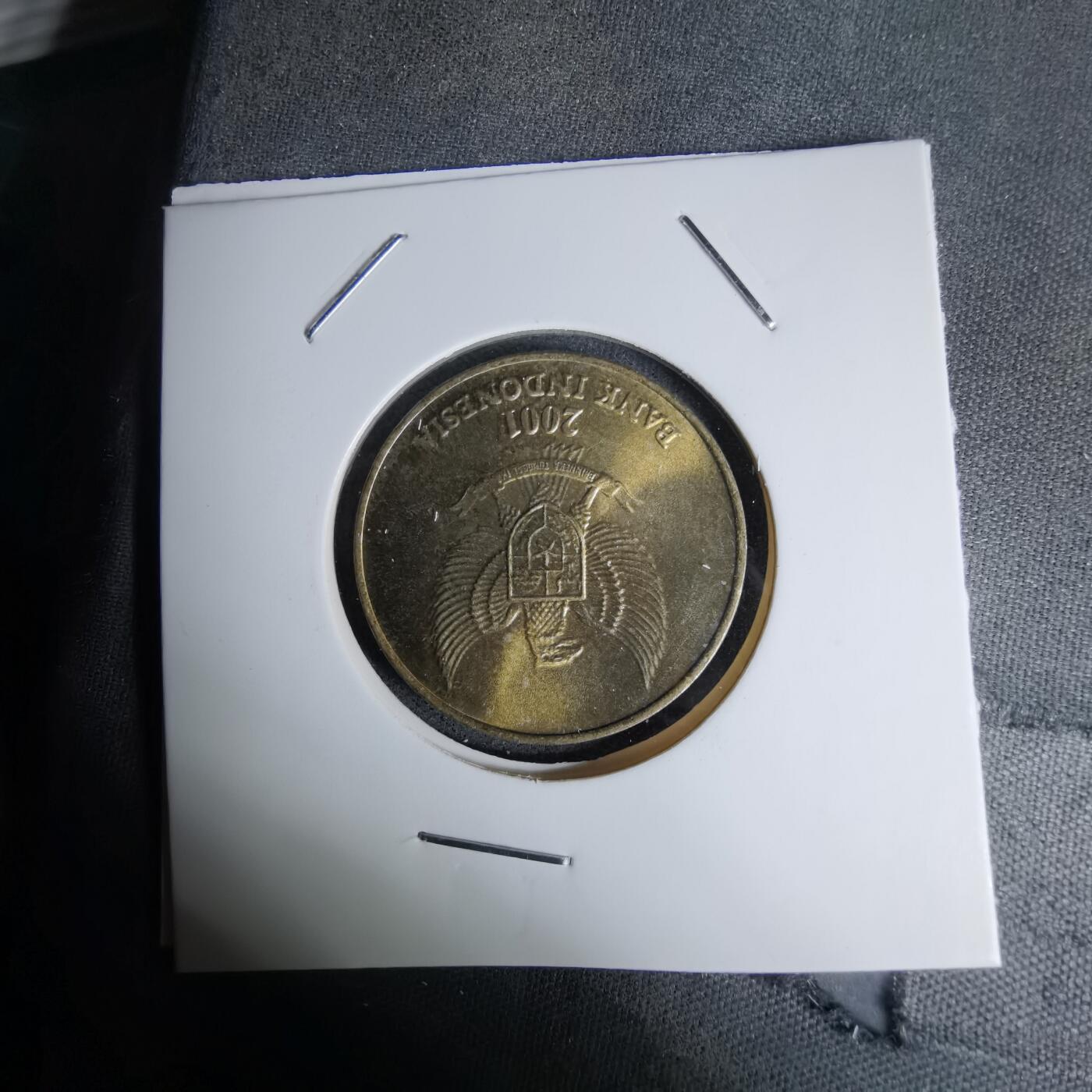 沼泽如烟--第1045场 印度尼西亚2001年500卢比