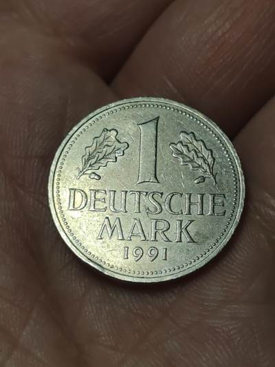 2026年第四十一场(总第二百一十场）外国好品散币场(免佣金) - 德国🇩🇪1991年1马克(J标汉堡造)