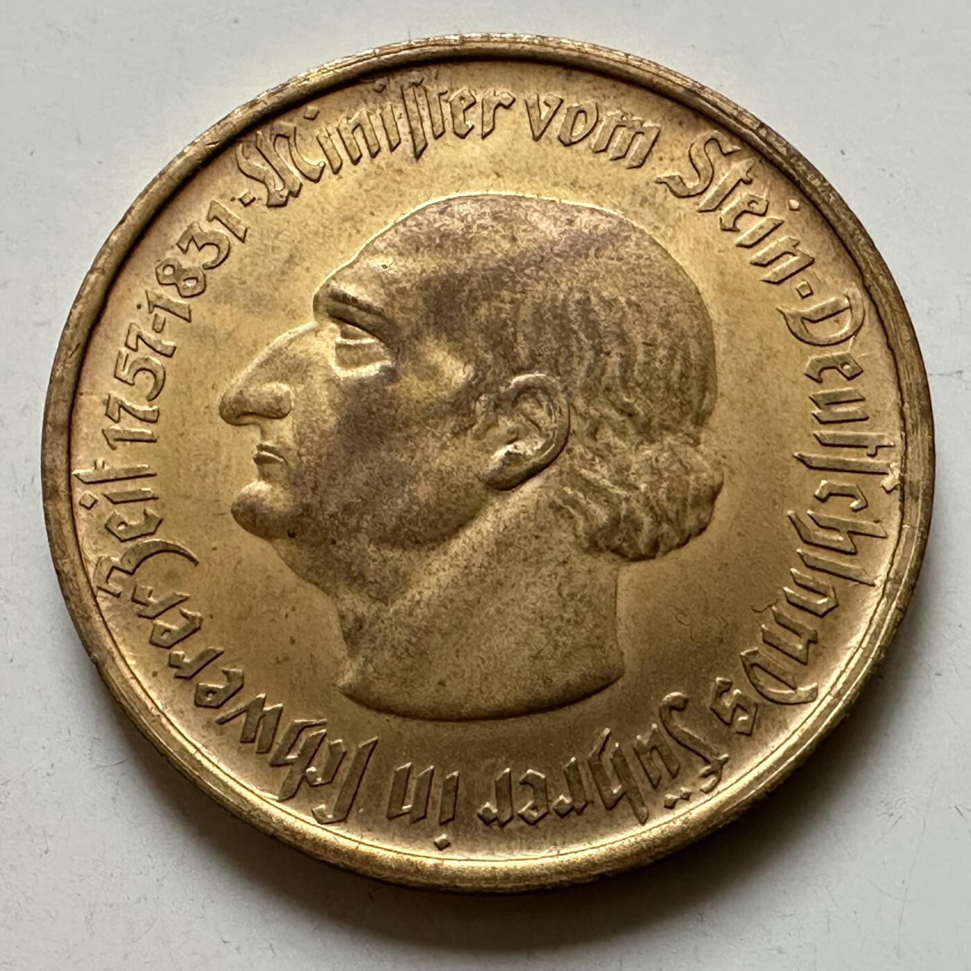 🌹外币初藏🌹🐯2026年第38场   每周二四六晚8️⃣点 世界钱币 威斯特法伦 1923 年 1 万马克紧急状态币 大马币44.6毫米