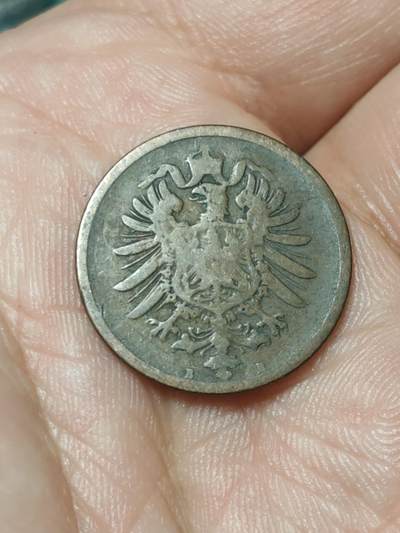 2026年第四十一场(总第二百一十场）外国好品散币场(免佣金) - 少见–德意志帝国1875年2芬尼(威廉一世时期，B标汉诺威造)