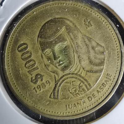 沼泽如烟--第1045场 - 墨西哥1989年1000比索