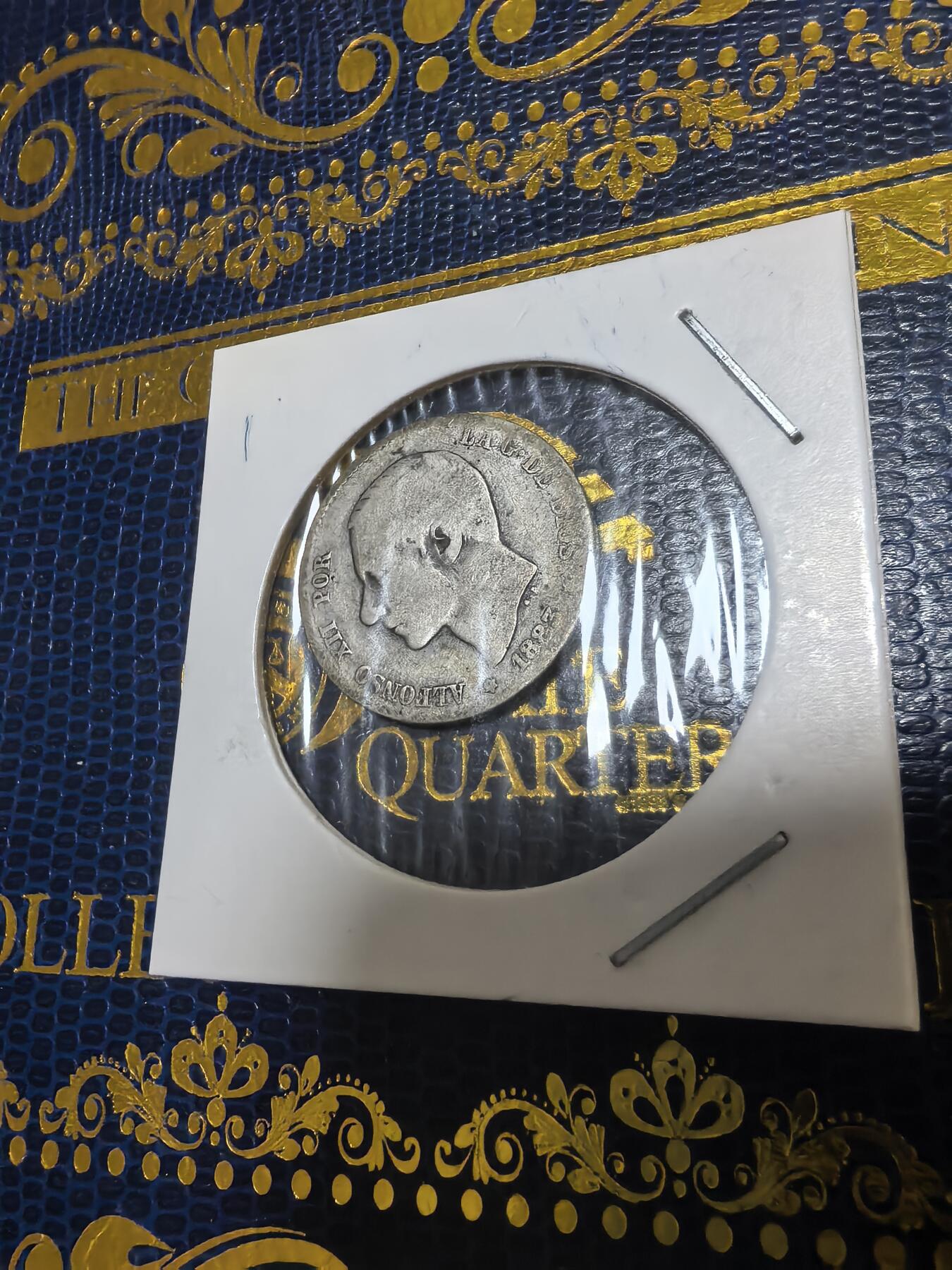 长老汇马年精选第十六场拍卖 1883西班牙阿方索十二世1比塞塔银币，5克835银，马德里造币厂（2）