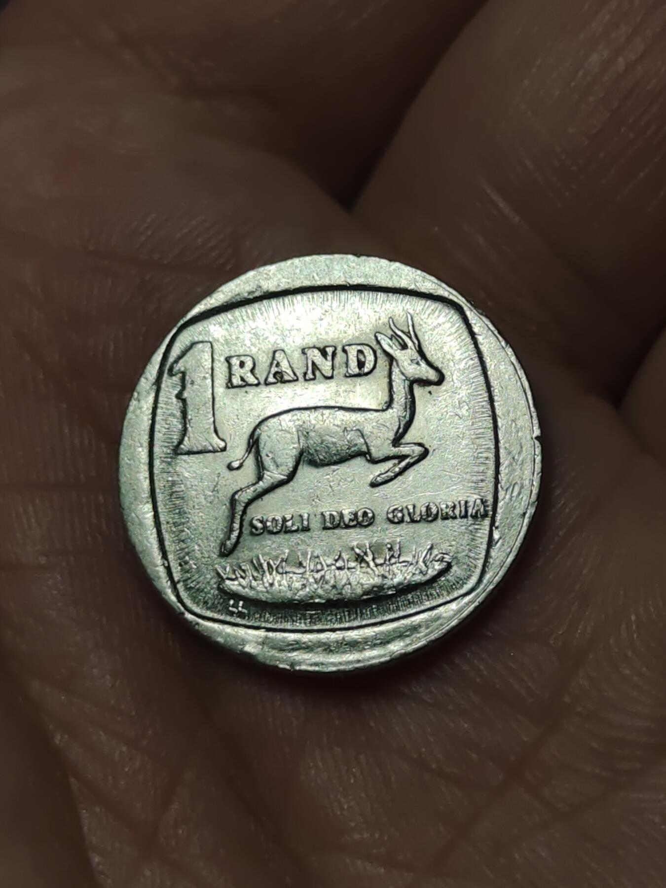 2026年第四十一场(总第二百一十场）外国好品散币场(免佣金) 南非🇿🇦1996年1兰特(独立后第八套流通硬币)