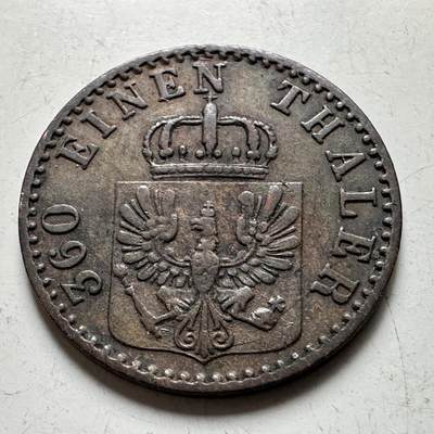 🌹外币初藏🌹🐯2026年第38场   每周二四六晚8️⃣点 世界钱币 - 普鲁士1863年 1芬尼