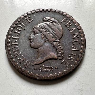 🌹外币初藏🌹🐯2026年第38场   每周二四六晚8️⃣点 世界钱币 - 法兰西第二共和国1849年一生丁