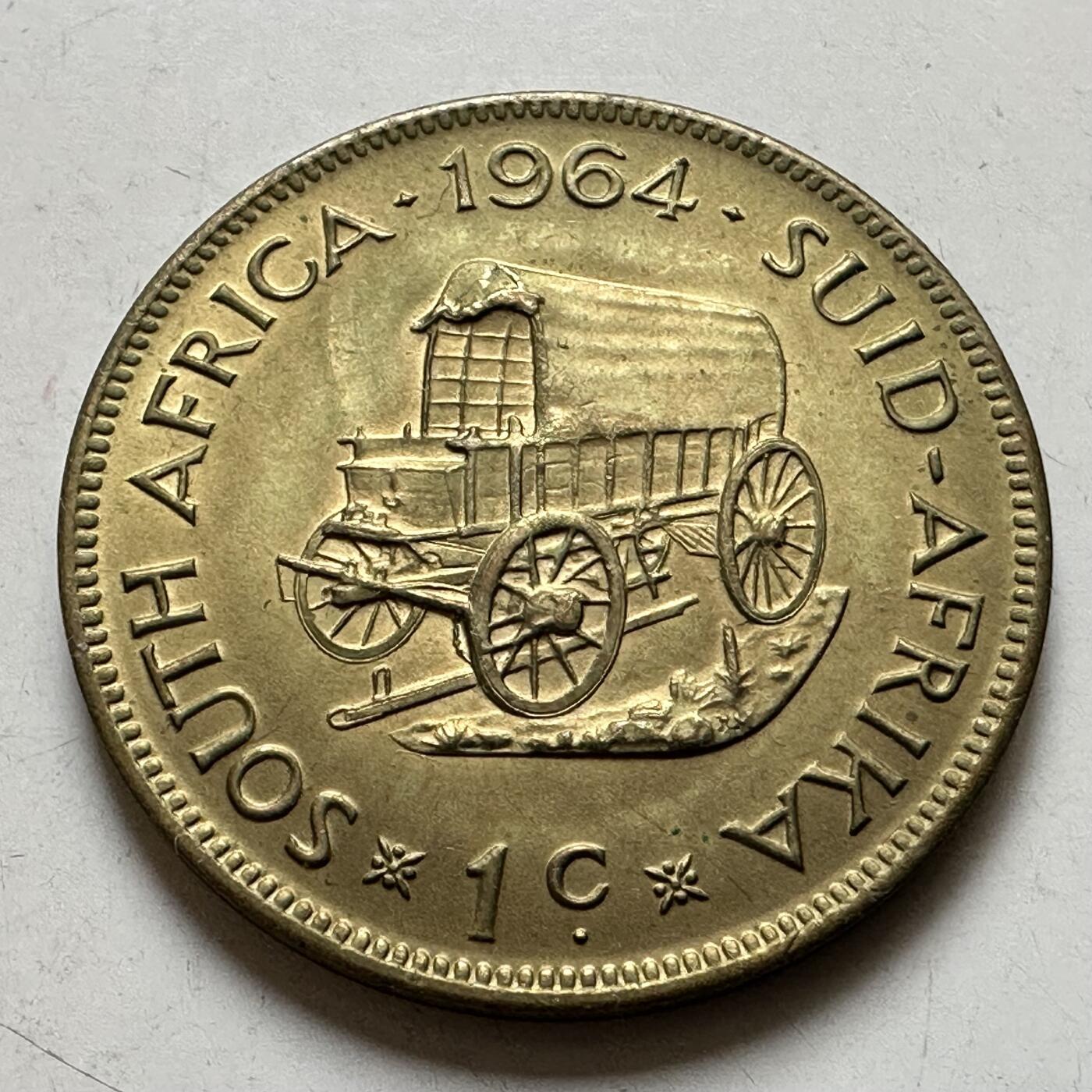 🌹外币初藏🌹🐯2026年第38场   每周二四六晚8️⃣点 世界钱币 南非1964年一分