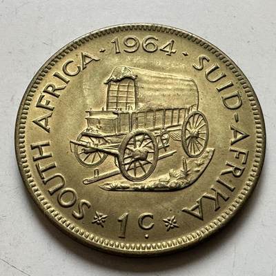 🌹外币初藏🌹🐯2026年第38场   每周二四六晚8️⃣点 世界钱币 - 南非1964年一分