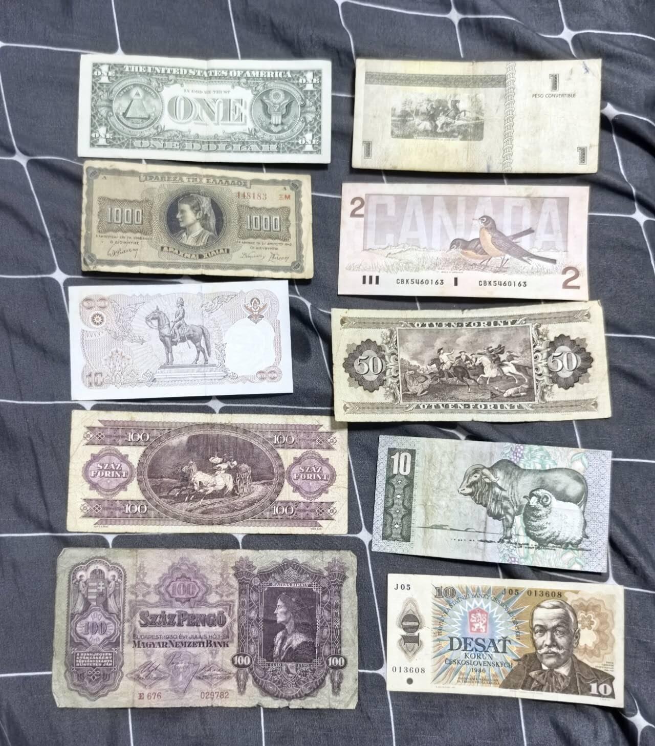 北京马甸外国币专卖第150期，外国纸币专场，陆续上拍，欢迎关注