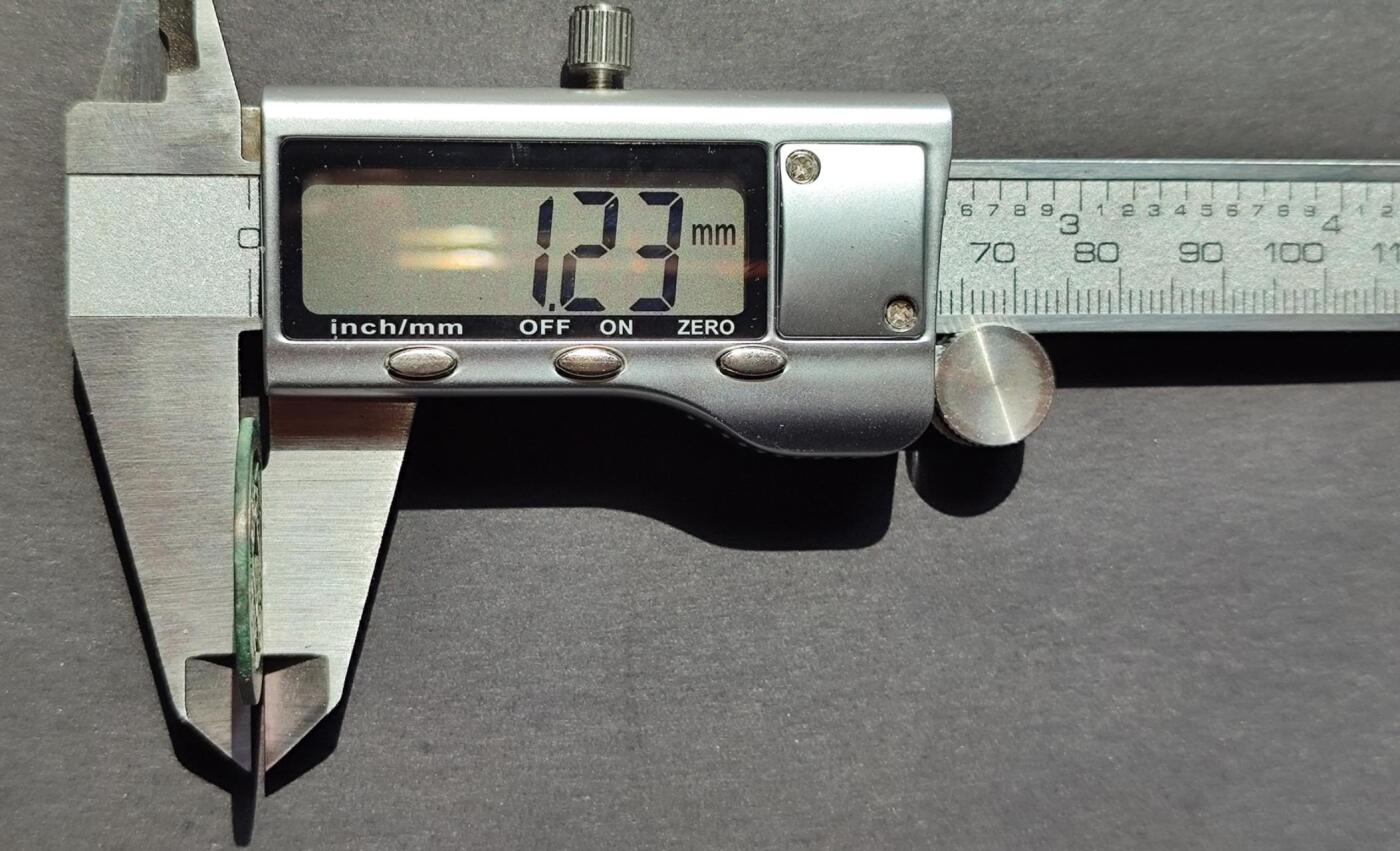 极美篆书唐国，开元各1枚