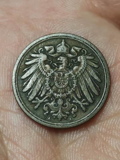 2026年第四十一场(总第二百一十场）外国好品散币场(免佣金) - 德意志帝国1903年1芬尼(威廉一世时期，A标柏林造)