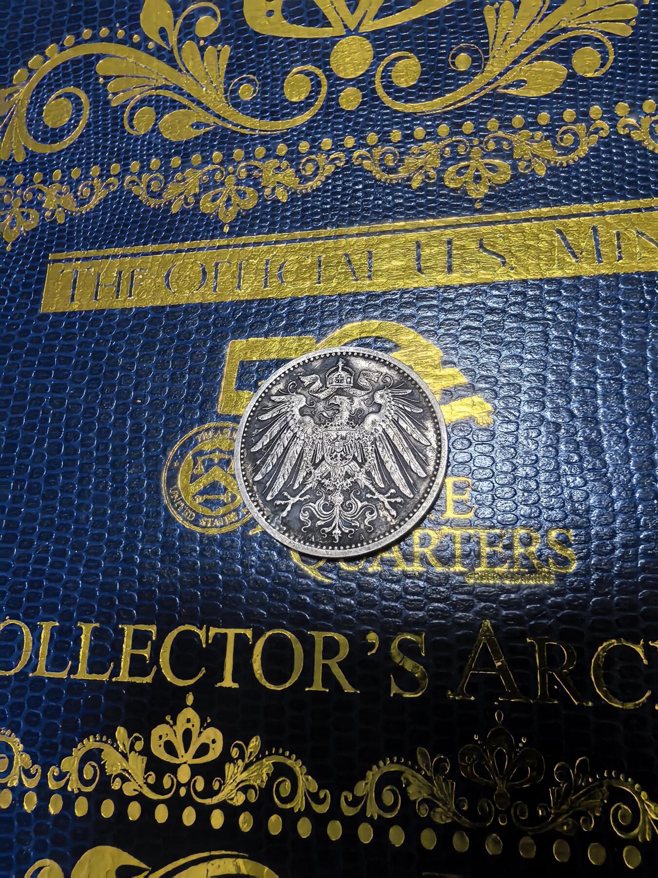 长老汇马年精选第十六场拍卖 1914A德国1马克银币，5.55克900银