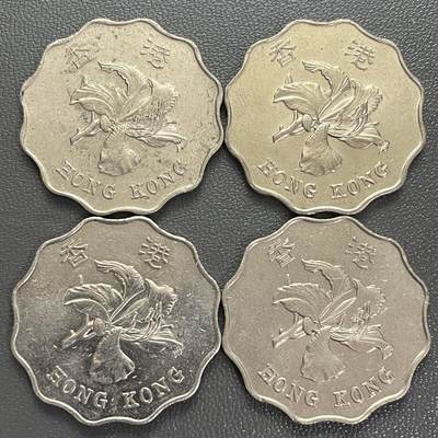 回流0405 - 香港紫荆花贰圆4枚