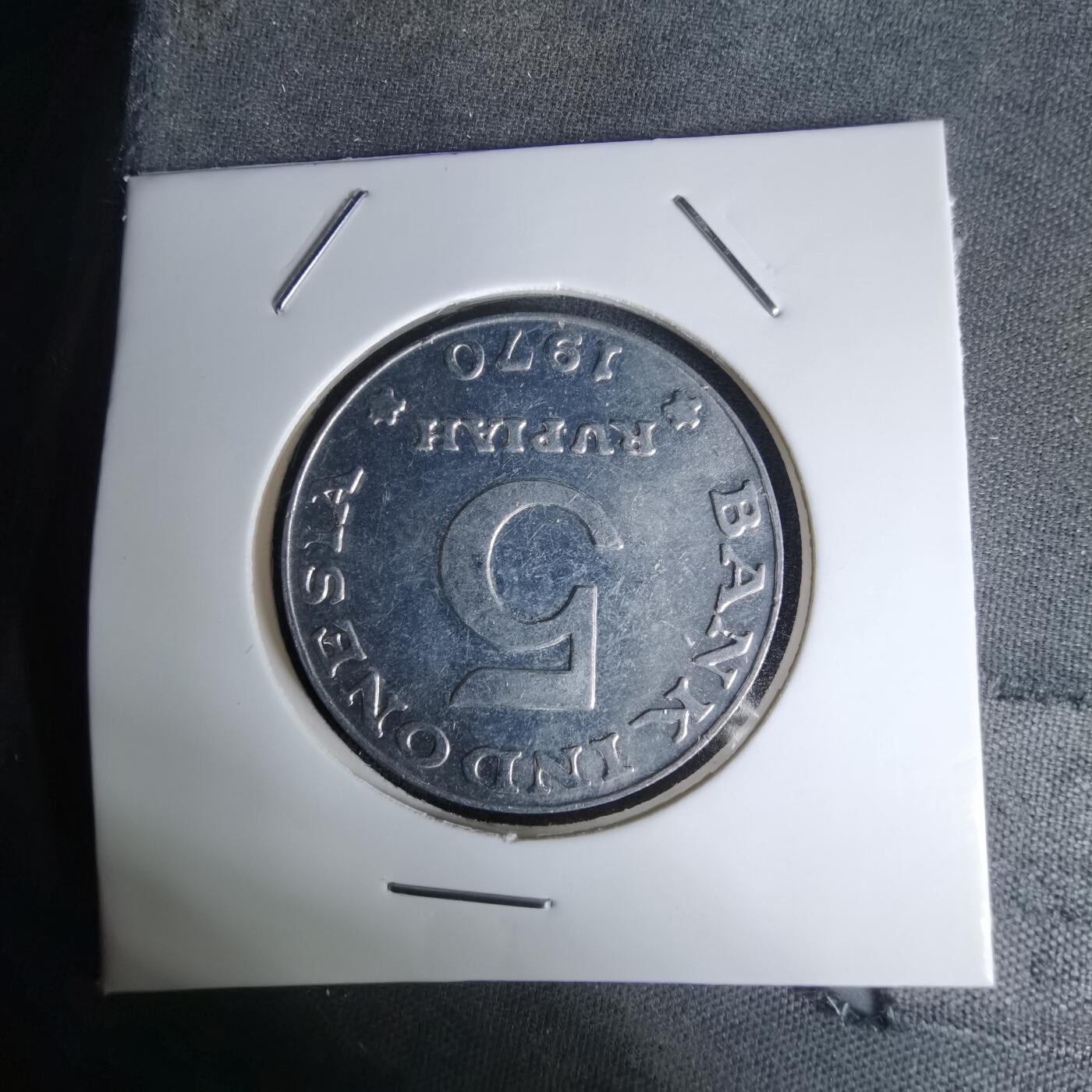 沼泽如烟--第1045场 印度尼西亚1970年5卢比