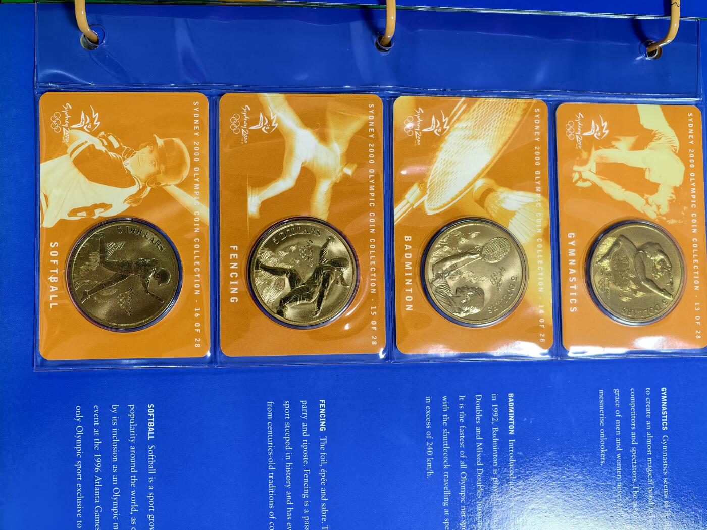 澳洲悉尼2000年奧運會紀念章