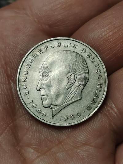 2026年第四十一场(总第二百一十场）外国好品散币场(免佣金) - 德国🇩🇪1974年2马克(第三版，F标斯图加特造)