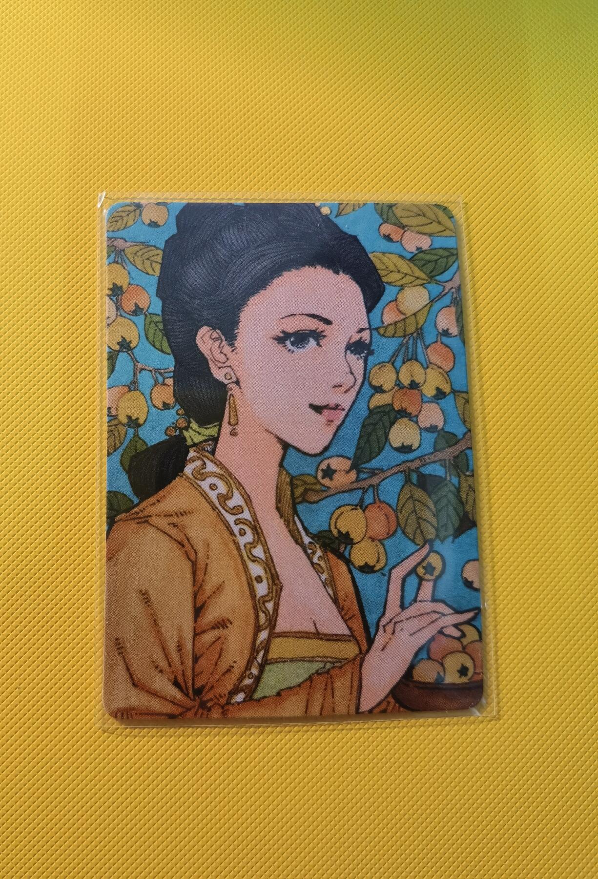 蜂潮卡牌  拍卖001期  小花瓣专场（4月10日  21点  截拍） 小花瓣艺术文创  药香2  手绘复刻卡  枇杷  限编：011/022