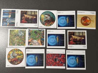 【梨花风起正清明】小王子卡拍第二十四场  - NAMI PCM系列世界名画 方卡13张