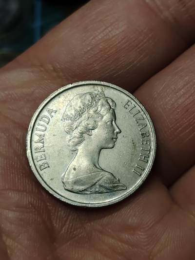 2026年第四十一场(总第二百一十场）外国好品散币场(免佣金) - 百慕大群岛🇧🇲1981年25分(伊丽莎白二世中年花冠)
