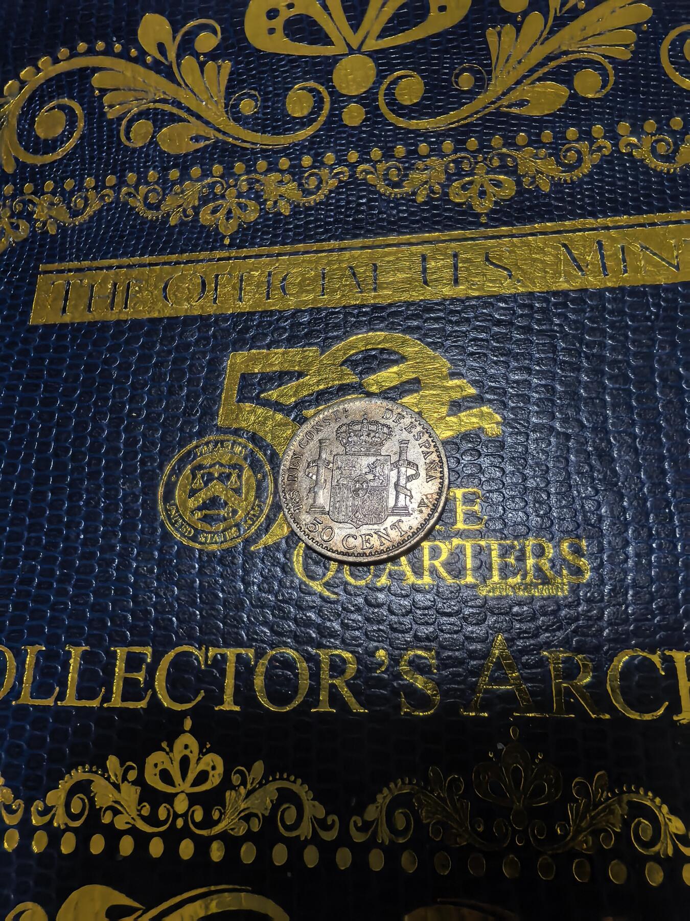 长老汇马年精选第十六场拍卖 1904西班牙阿方索十三世50分银币，2.5克835银（8）