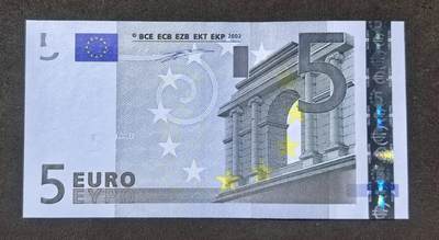 北京马甸外国币专卖第150期，外国纸币专场，陆续上拍，欢迎关注 - 2002年德国首版一签5欧元纸币全新