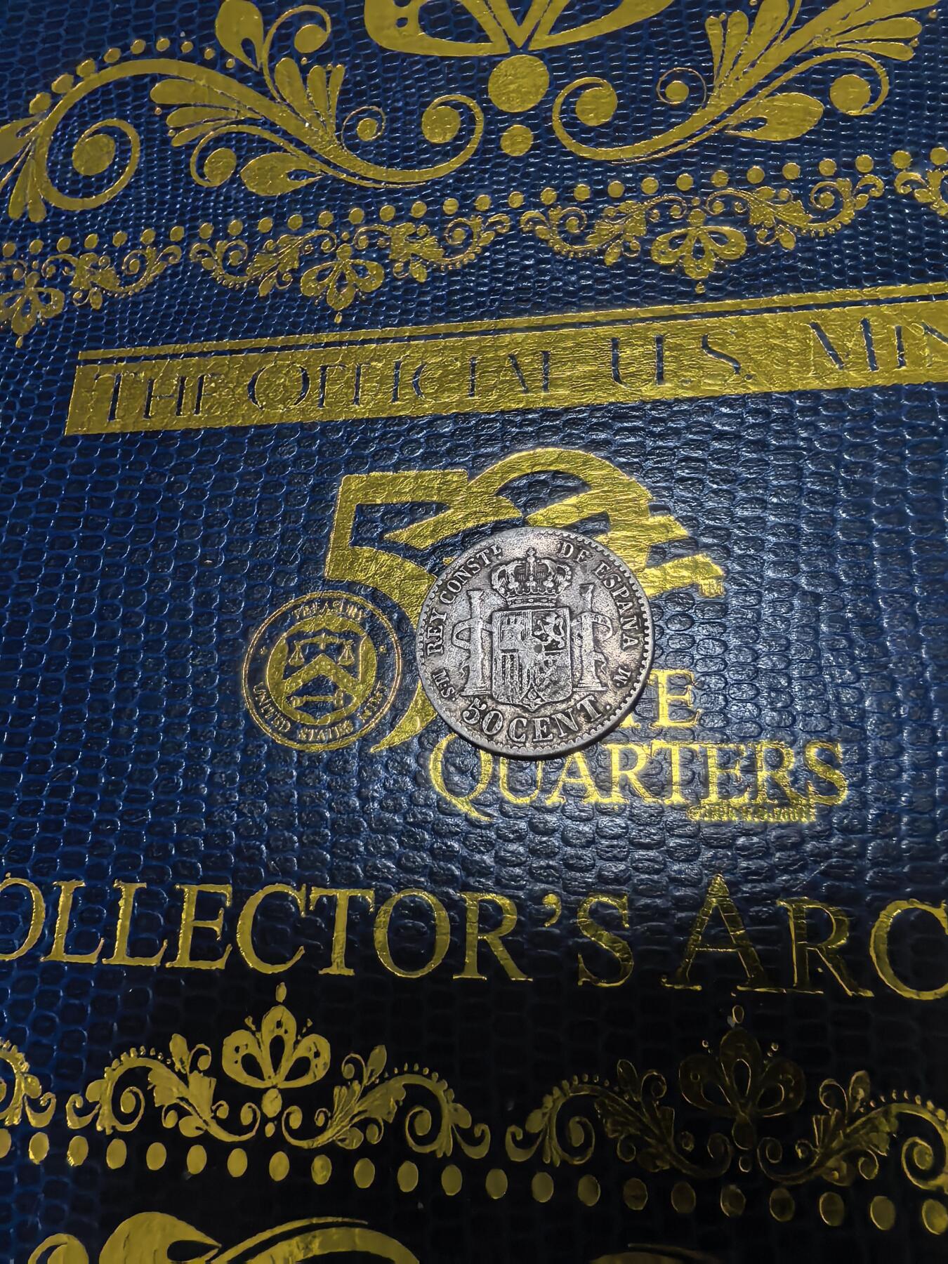 长老汇马年精选第十六场拍卖 1881西班牙阿方索十二世50分银币，2.5克835银（3）