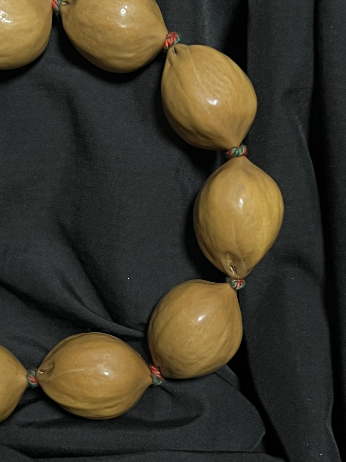 零元拍：精抛 铁核素珠橄榄核手持：19/24MM