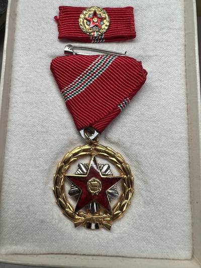 大猫徽章拍卖 第291期 - 匈牙利杰出服役奖章