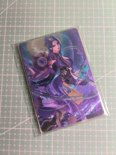 C先生卡牌 第26期 持续收拍品中…零手续费代拍 - 【粗闪】五月卡牌《武林》星宿派 三渐变