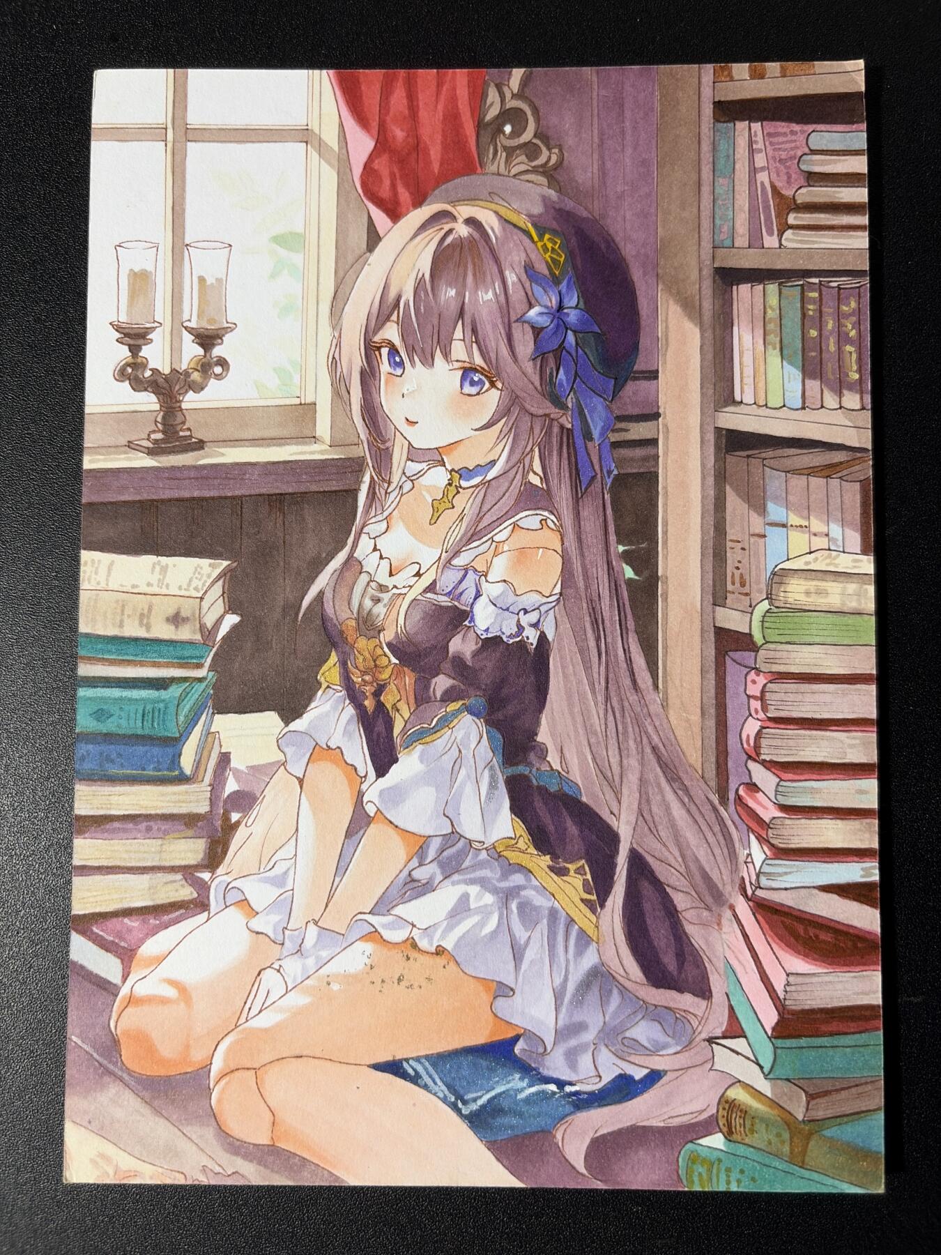 NO.29 好又多金牌大场，每周一站式配齐，方便凑单！（卖家送拍0抽成！周6晚9点截拍！） 【1/1手绘】画师文福 人偶少女 A5尺寸